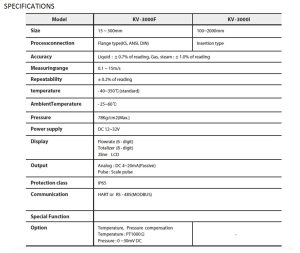 Vortex K Meter KMETER Vortex Flow Meter – Flow meter Supplier Philippines