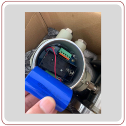 battery operated flowmeter